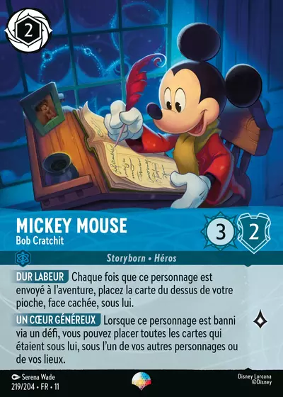 Mickey Mouse, Bob Cratchit